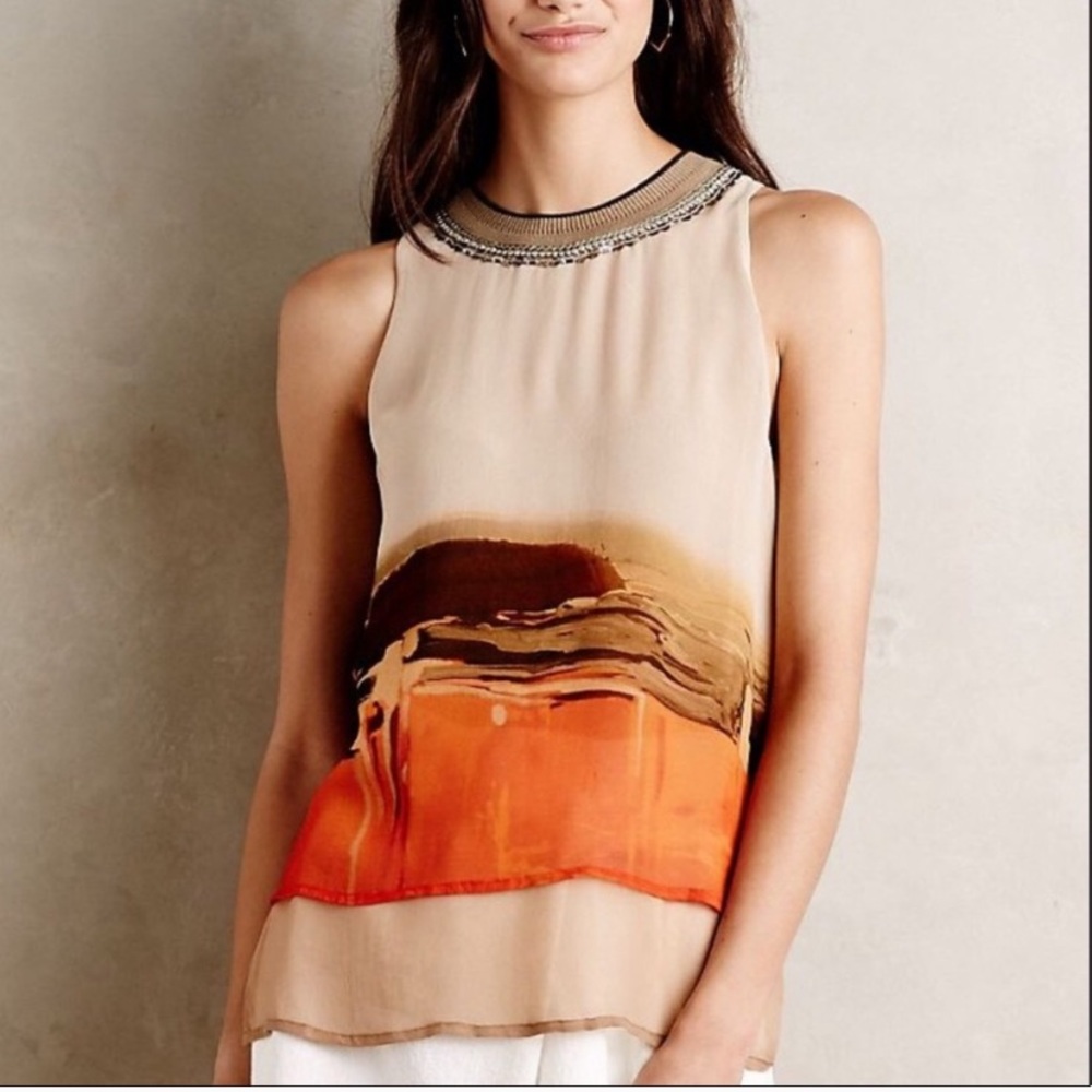 High Desert Shell Top Anthropologie